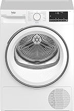 Beko B3T41239A Wäschetrockner, 7 kg, Frontlader Wärmepumpentrockner, SteamCure – Dampffunktion,…