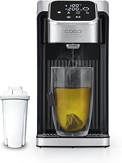 CASO HW 770 Advanced – Heißwasserspender, heißes Wasser in Sekunden, 13 Temperaturstufen (40-10…