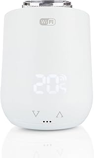 Eurotronic Comet Wifi Heizkörperthermostat (M30 x 1,5 mm Gewindeanschluss, kompatibel mit 2,4 GH…