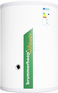 WiPower 120 pv Edelstahl-Warmwasserspeicher, mit Anschlussmöglichkeit für einen elektrischen Ei…