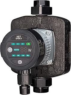 HST | Hocheffiziente Heizungspumpe | Umwälzpumpe | HST EP 25-80/180 mm | 8 Meter Förderhöhe