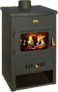 Holz-Ofen aus Gusseisen Top Wasser Jacke Kamin Rücken Boiler Prity k1cpw8