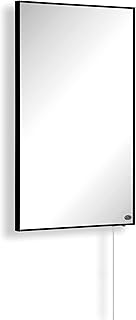 Könighaus Spiegel Infrarotheizung – 800W inkl. Thermostat – Energiesparende Spiegelheizung & 5 J…