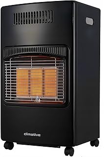 Climative 2in1 Gasheizung & Elektroheizung HybridHeat 5800W bis 84m², inkl. Gasdruckregler & Sch…