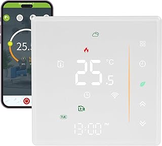 WiFi Thermostat Gas Boiler,5A 230V Thermostat for Gas Heating Boiler für Home Gasheizung Ausrüs…