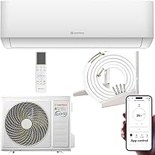 HANTECH H-PRO Split Klimaanlage 12000 BTU für Räume bis 45 m² als Komplettset mit Kupferleitun…