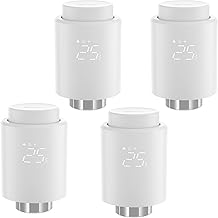 SONOFF TRVZB Zigbee Smartes Heizungsthermostat,4 Stück Smarte Heizkörperthermostat, Energiespar…
