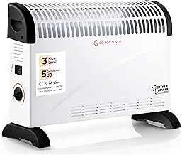 DONYER POWER Konvektor-Heizkörper 2000W Raumheizung mit Einstellbarem Thermostat Nicht Vorjähri…