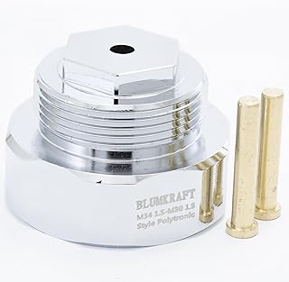 BLUMKRAFT Heizkörperadapter M34 x 1,5 weiblich Typ POLYTRONIC auf Thermostatkopf M30 x 1,5 männ…