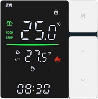 Thermostat-Panel mit programmierbarer Heizlösung mit intelligenten energiesparenden Steuerungen,…