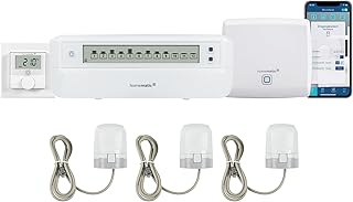 Homematic IP Access Point + Fußbodenheizungscontroller – 12-Fach, motorisch + Wandthermostat +…