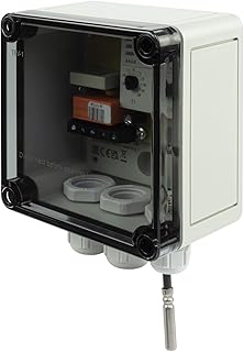 TEV-1 Universal Thermostat Temperaturregler m. externem Sensor, EIN- und Ausschalttemperatur sepa…