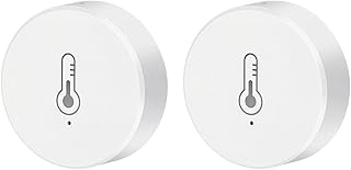 Automatisierte Klimasteuerung 2 Stück Smart Sensoren zur Messung von Temperatur und Luftfeuchtig…