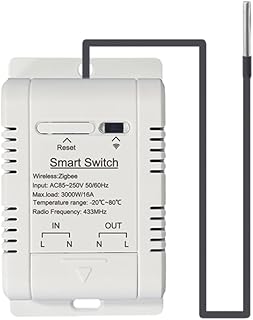 Mocturnity WiFi -Smart -Temperaturschalter mit 2M Sensor 16A -Temperaturschalter Unterstützt die…