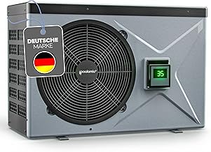 poolomio® Wärmepumpe Pool 15–30m³ NET Inverter 04| Ultra-Leise Poolheizung mit WiFi | Energi…