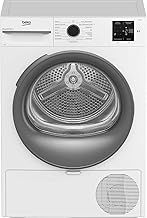 Beko BM3T37210W1 Wäschetrockner, 7 kg, Frontlader Wärmepumpentrockner, 15 Programme, Sensortroc…