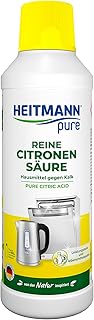 HEITMANN pure Reine Citronensäure | Flüssiger Bio-Entkalker für Küche & Bad | Effektiv gegen …