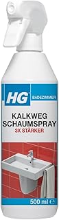 HG Kalkweg Schaumspray 3x stärker mit konzentrierter Formel, professioneller Entkalker für Bade…