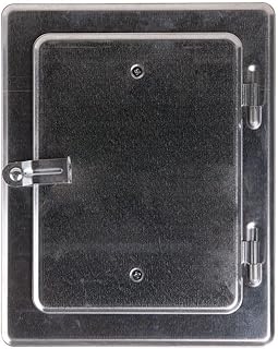 FIREFIX 2093 Kamintür 140×200 mm I Hochwertige, verzinkte Revisionsklappe aus Stahl für den Sch…