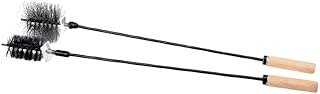 pokm toolsmarket – Ø40mm Heizkesselbürste mit 100cm Schubstange Set Putzstab Kesselbürste Ofen…