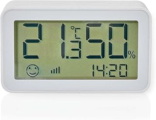 Nedis Smart Klimasensor | Zigbee 3.0 | Batteriebetrieben | Android™ / IOS | Weiss