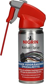 NIGRIN Kontakt-Spray für Elektronik, zur Reinigung und Schutz von elektronischen Kontakten, 100 …