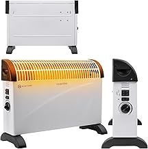 Heidenfeld elektrische Konvektorheizung HL200 | 3 Jahre Garantie – 2000 Watt – Konvektor – Thermo…