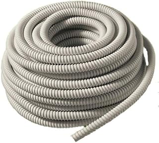 Generic Kondensatschlauch, 16mm, 10m, Weiß, PVC, 5bar, Spiralschlauch, Glatte Innenseite, Druckb…