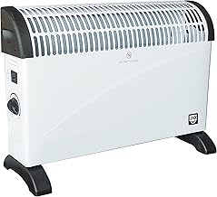 SHX Konvektorheizung mit Turbo-Heizlüfter 2000W SHX08TKV2000 – Heizkörper mit 2000 Watt, Sich…