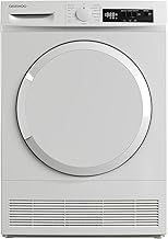 Daewoo T8CT1W0DE Kondenstrockner Frontlader, G, 8 kg, 15 Programme mit 12 Min.-Kurzprogramm, Star…