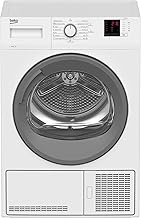 Beko DC 101230 Kondenstrockner, 10 kg, schonende Trommelbewegung, 15 Programme, Multifunktionsdis…