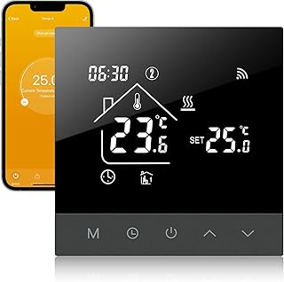 Beok Thermostat Heizung Digital, Smart Raumthermostat 16A Elektrische Fußbodenheizung Thermostat…