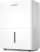 Comfee Luftentfeuchter 10 Liter/24 Stunden, geeignet für Räume bis zu 40 Kubikmeter (16 Quadrat…