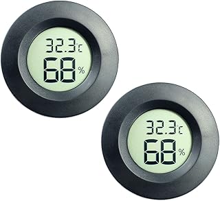 ZHITING 2Pack Thermometer Innen,Thermometer Digital Mini-Hygrometer-Thermometer Digitaler LCD-Mon…