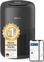 Philips Luftreiniger 900 Serie, HEPA NanoProtect + Aktivkohlefilter, CADR 250m³/h für 65m² All…