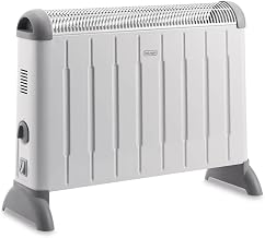 De’Longhi Konvektor HCM2030 – Heizgerät mit 3 Heizstufen für Räume bis 60 m³, Sicherheitsther…