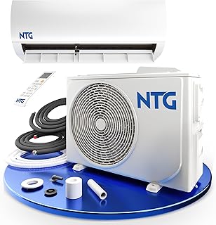 NTG Split Klimaanlage Set 12000 BTU (3,5 kW) WiFi & App, Kühlen & Heizen A++ Belüftungssystem m…