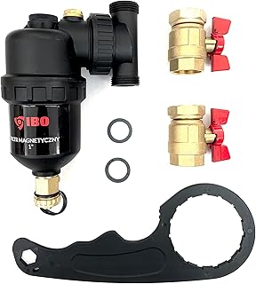 ibo 1“ Magnetischer Schlammabscheider Schmutzfänger 1 Zoll, Magnet Filter Schmutzfänger, Magne…