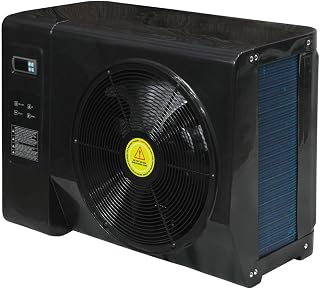 Poolpanda® Pool Wärmepumpe Maxi 6,8 kW cm | elektrische Poolheizung | 32 mm + 38 mm | auch für…