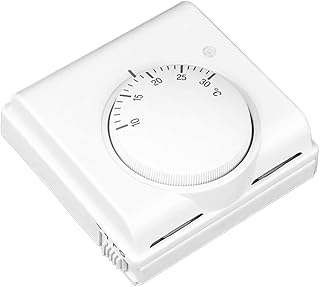 Raumthermostat 220V für Fußbodenheizung und Wandheizung, Mechanischer Temperaturregler mit Kont…