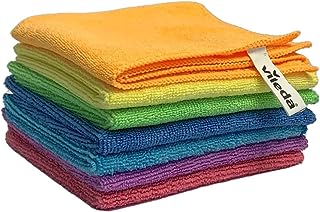 Vileda Mikrofasertücher Colors, Allzwecktücher Multipack aus Mikrofasern, 30 x 30 cm, Mehrfarbi…