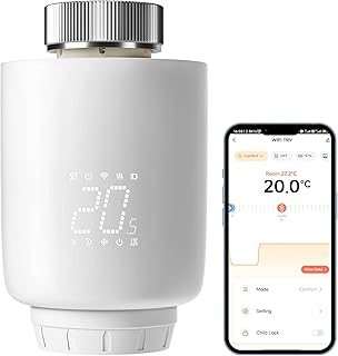 DEWENWILS Smartes Heizkörperthermostat WiFi, Programmierbar Heizungsthermostat, Heizungssteuerun…
