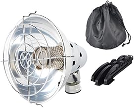 Amosfun Outdoor Gas Heizgerät aus Verstellbarer und Niedrigtemperatur Heizer Kompakter Tragbarer…