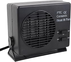 Eacam 12V 300W Autoheizung Tragbarer Keramik-Autoheizlüfter und Entfroster für die Fahrzeugheiz…