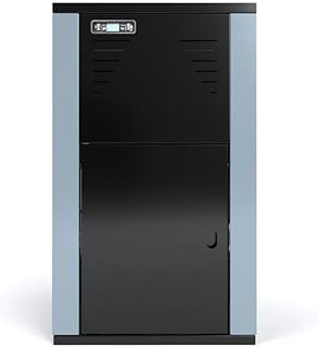 STUFE A PELLET ITALIA Vulkano 30 kW WiFi Pelletkessel Klasse 5, Effizienz: 93 %, Heizleistung 300…