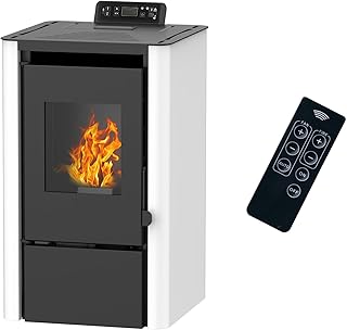 Anita Luft-Pelletofen 7,6 kW weiß Sannover