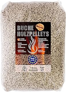Buche Pellets 15 kg 30 kg Grill Smoker Holz Pizzaofen BBQ Pellet Outdoor Ofen Grillen Chunks Holz…