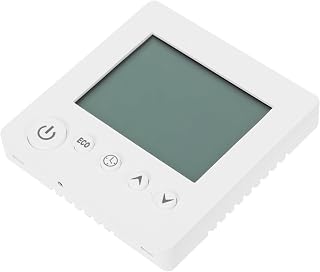 COHEALI Elektrischer Fußbodenheizungsthermostat mit Intelligentem Zeitschaltuhr Timer und LCD Di…