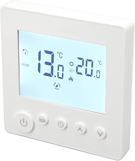Fafeicy Fußbodenheizung Thermostat Smart Thermostat LCD Digital