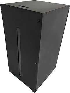 FIREFIX 832 Pelletbox mit Rollen und Tankdeckel, schwarz beschichtet